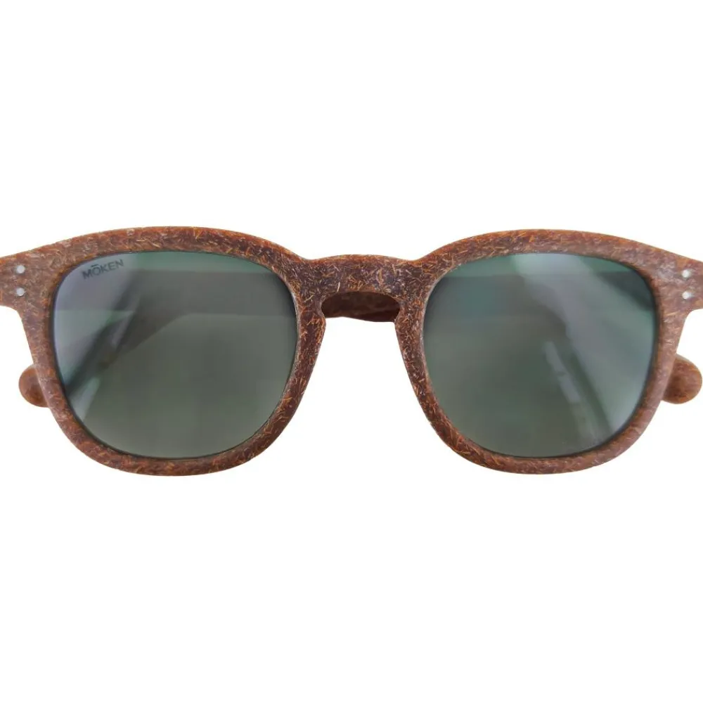 Lunettes Femme|Lunettes Polarisées<Moken Vision Lunettes de soleil Quincy Brown Green Cat.3 Polarized