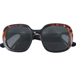 Lunettes Femme|Lunettes Polarisées<Moken Vision Lunettes de soleil April Black Tortoise Grey Cat.3 Polarized