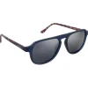 Lunettes Femme|Lunettes Polarisées<Moken Vision Lunettes de soleil Dude Navy Tortoise Grey Cat.3 Polarized