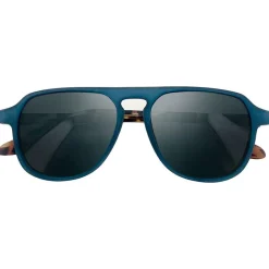 Lunettes Femme|Lunettes Polarisées<Moken Vision Lunettes de soleil Dude Navy Tortoise Grey Cat.3 Polarized