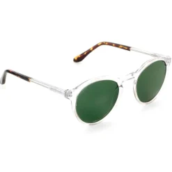 Lunettes Polarisées<Moken Vision Lunettes de soleil Leon Crystal Tortoise Green Cat.3 Polarized