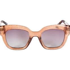 Lunettes Femme|Lunettes Polarisées<Moken Vision Lunettes de soleil Monroe Glitter Sand Grey Cat.3 Gradient Lens
