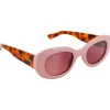 Lunettes Polarisées|Lunettes Femme<Moken Vision Lunettes de soleil Ivy Pink Pink Cat.3 Gradient Polarized