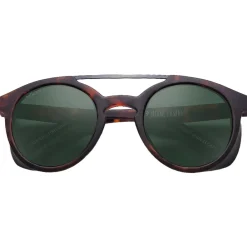 Discount Lunettes de soleil Hawkins Tortoise Black Green Polarized Cat.3 Femme Lunettes Femme|Lunettes Polarisées