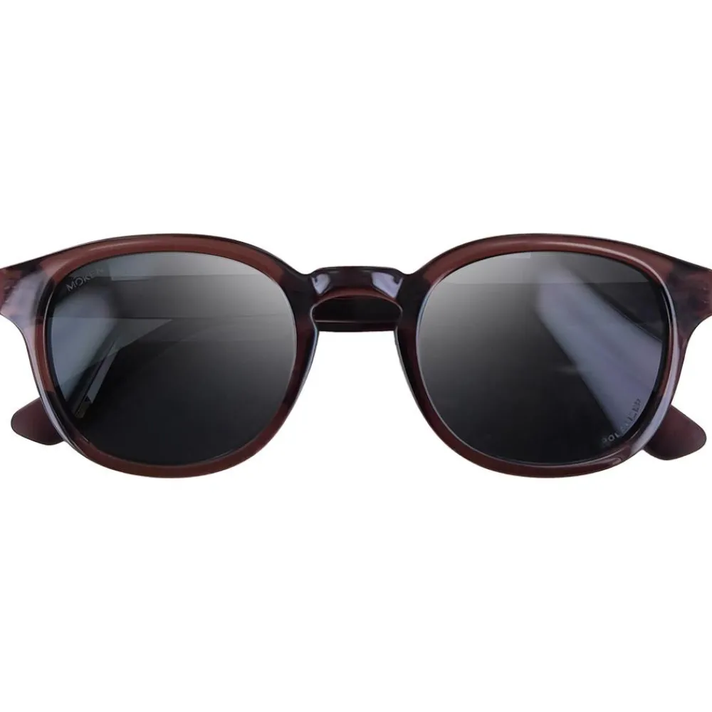 Lunettes Femme|Lunettes Polarisées<Moken Vision Lunettes de soleil Otis Brown Grey Polarized