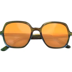 Lunettes Femme|Lunettes Polarisées<Moken Vision Lunettes de soleil Monique Green Gradient Lens Polarized