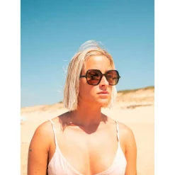Lunettes Femme|Lunettes Polarisées<Moken Vision Lunettes de soleil Monique Green Gradient Lens Polarized