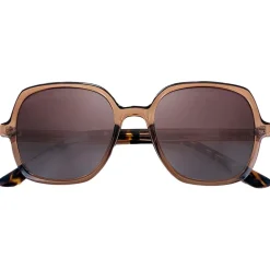 Online Lunettes de soleil Monique Sand Grey Brown Cat.3 Gradient Lens Femme Lunettes Polarisées|Lunettes Femme