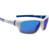 Lunettes Enfant<Mundaka Optic Lunettes de soleil Spark White Blue Smoke Blue Revo