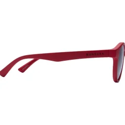 Lunettes Enfant|Lunettes Polarisées<Mundaka Optic Lunettes de soleil Aka Matte Red Smoke Polarized