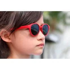 Lunettes Enfant|Lunettes Polarisées<Mundaka Optic Lunettes de soleil Aka Matte Red Smoke Polarized