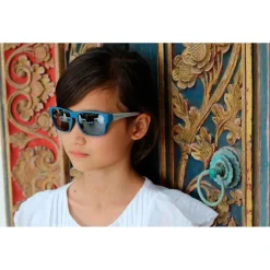 Lunettes Enfant<Mundaka Optic Lunettes de soleil Eagle Bleu Matte Gris Smoke