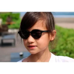 Best Lunettes de soleil Aka Matte Black Smoke Polarized Enfant Lunettes Polarisées|Lunettes Enfant
