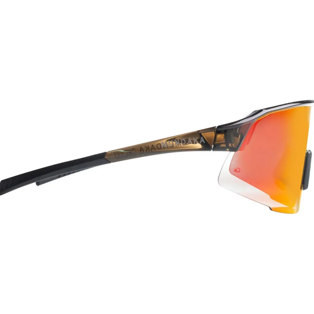 Lunettes Femme<Mundaka Optic Lunettes de soleil Kjarr Dark Grey Translucide Smoke Cx Full Red Revo