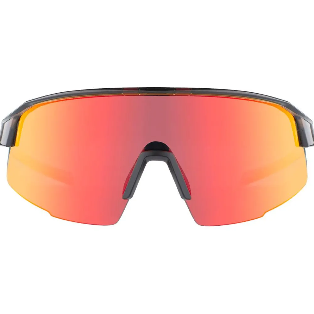 Lunettes Femme<Mundaka Optic Lunettes de soleil Kjarr Dark Grey Translucide Smoke Cx Full Red Revo
