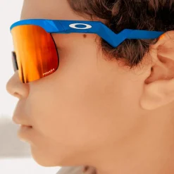 Lunettes Enfant<Oakley Lunettes de soleil Resistor Sky Blue Prizm Ruby