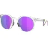 Hot Lunettes de soleil Hstn Metal Matte Clear Prizm Violet Femme Lunettes Femme|Lunettes Homme