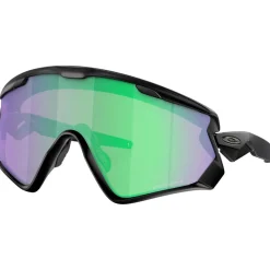 Outlet Lunettes de soleil Wind Jacket 2.0 Matte Black Prizm Road Jade Femme Lunettes Femme