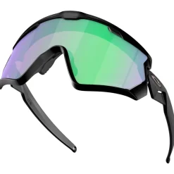 Outlet Lunettes de soleil Wind Jacket 2.0 Matte Black Prizm Road Jade Femme Lunettes Femme