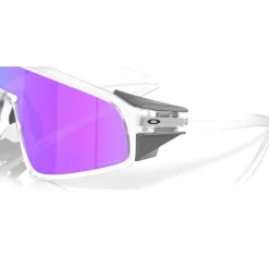 Lunettes de soleil Latch Panel Matte Clear Prizm Violet Femme Lunettes Femme|Lunettes Homme