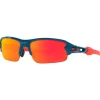 Lunettes Enfant<Oakley Lunettes de soleil Flak Xxs Poseidon Prizm Ruby