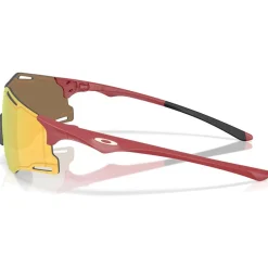 Hot Lunettes de soleil Cybr Zero Matte Iron Red Prizm 24K Femme Lunettes Trail|Lunettes Trail-Running