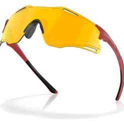 Hot Lunettes de soleil Cybr Zero Matte Iron Red Prizm 24K Femme Lunettes Trail|Lunettes Trail-Running