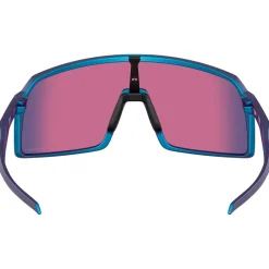 Lunettes, Visières|Lunettes Femme<Oakley Lunettes de soleil Sutro Matte Cyan Blue Colorshift Prizm Road
