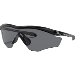 Lunettes de soleil M2 Frame XL Polished Black Grey Lunettes Trail|Lunettes Trail-Running