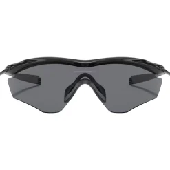 Lunettes de soleil M2 Frame XL Polished Black Grey Lunettes Trail|Lunettes Trail-Running