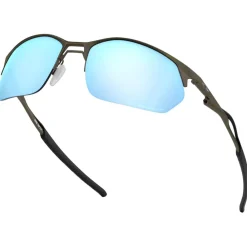 Lunettes de soleil Wire Tap 2.0 Satin Lead Prizm Deep Water Polarized Lunettes Polarisées