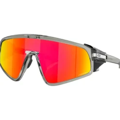 Lunettes Femme|Lunettes Homme<Oakley Lunettes de soleil Latch Panel Grey Ink Prizm Ruby