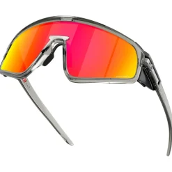 Lunettes Femme|Lunettes Homme<Oakley Lunettes de soleil Latch Panel Grey Ink Prizm Ruby