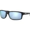 Lunettes Polarisées|Lunettes Polarisées<Oakley Lunettes de soleil Gibston Matte Black Camo Prizm Deep Water Polarized