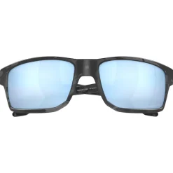 Lunettes Polarisées|Lunettes Polarisées<Oakley Lunettes de soleil Gibston Matte Black Camo Prizm Deep Water Polarized