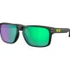 Clearance Lunettes de soleil Holbrook Court Collection Matte Black Prizm Road Jade Femme Lunettes Femme|Lunettes Polarisées