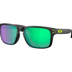 Clearance Lunettes de soleil Holbrook Court Collection Matte Black Prizm Road Jade Femme Lunettes Femme|Lunettes Polarisées
