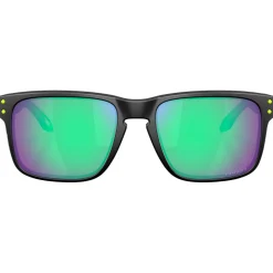 Clearance Lunettes de soleil Holbrook Court Collection Matte Black Prizm Road Jade Femme Lunettes Femme|Lunettes Polarisées