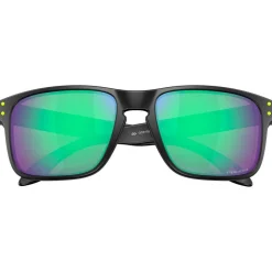 Clearance Lunettes de soleil Holbrook Court Collection Matte Black Prizm Road Jade Femme Lunettes Femme|Lunettes Polarisées