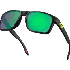 Clearance Lunettes de soleil Holbrook Court Collection Matte Black Prizm Road Jade Femme Lunettes Femme|Lunettes Polarisées