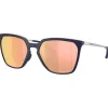 Best Lunettes de soleil Sielo Sq Matte Navy Prizm Rose Gold Femme Lunettes Femme