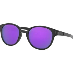 Lunettes Homme<Oakley Lunettes de soleil Latch Matte Black Prizm Violet