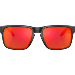 Clearance Lunettes de soleil Holbrook Matte Black Prizm Ruby Homme Lunettes Homme