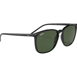 Clearance Lunettes de soleil RB4387 Polished Black Green G-15 Femme Lunettes Femme