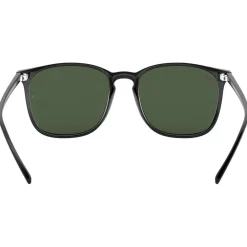 Clearance Lunettes de soleil RB4387 Polished Black Green G-15 Femme Lunettes Femme