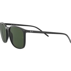 Clearance Lunettes de soleil RB4387 Polished Black Green G-15 Femme Lunettes Femme