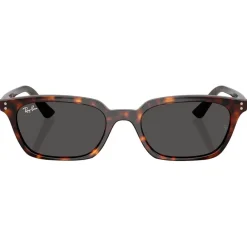 Lunettes Femme|Lunettes Homme<Ray Ban Lunettes de soleil RB4456 Zaya Polished Havana Dark Grey