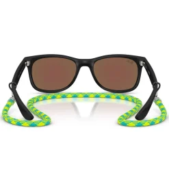 Clearance Lunettes de soleil New Wayfarer Kids Polished Black Light Green Blue Mirror Enfant Lunettes Enfant