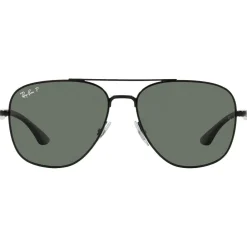 Lunettes Femme|Lunettes Polarisées<Ray Ban Lunettes de soleil RB3683 Polished Black Green G-15 Polar