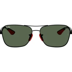 Lunettes Femme<Ray Ban Lunettes de soleil RB8336M Scuderia Ferrari Collection Matte Black Matte Dark Green